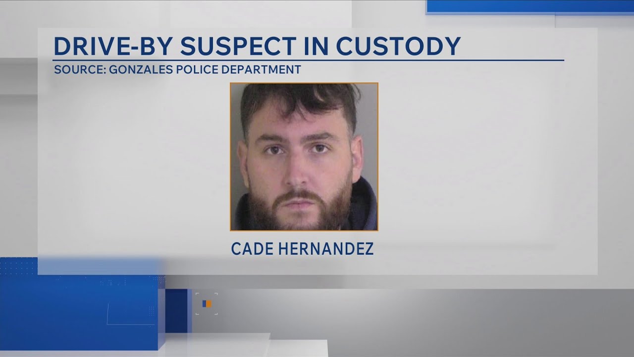 Gonzales police arrest suspect in October drive-by shooting - YouTube