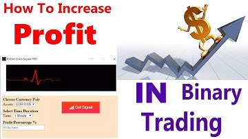 How To Increase Profit In Binary Trading With IQ Option Robot Cross Signal Pro