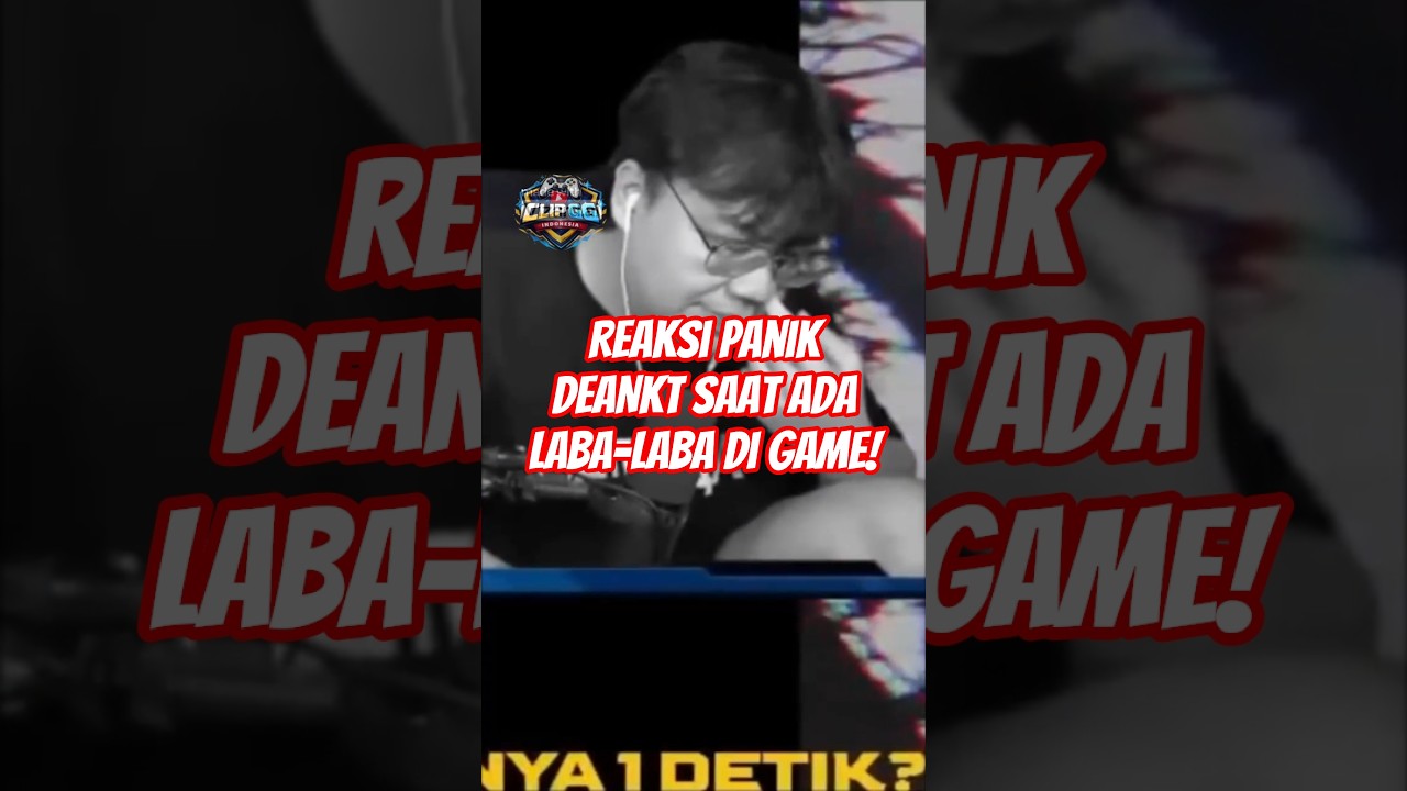 Reaksi panik DEANKT saat ada laba-laba di Game! 