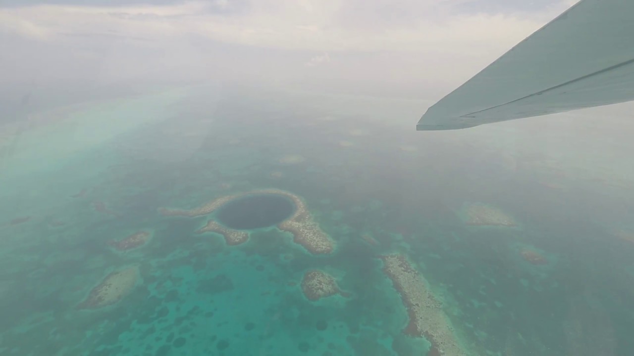 blue hole belize plane tour