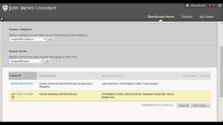 Career Management Certificate Enrollment