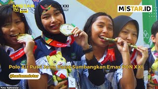 Polo Air Putri Jawa Barat Sumbangkan Emas Pon I