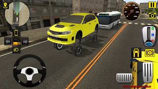 Taxi Cab Driver Simulator: Rush Hour #2 - Elevated Taxi Transport Android Gameplay FHD screenshot 4