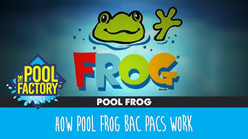 How Pool Frog Bac Pacs Work