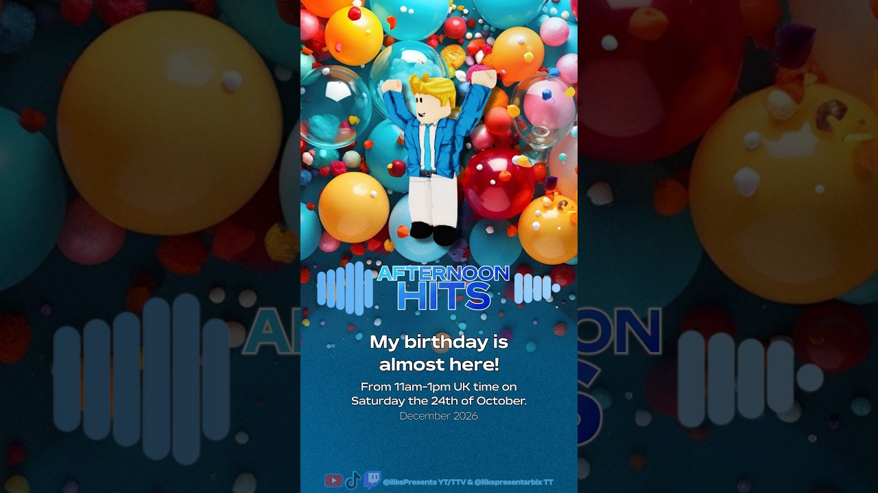 🔴 | My birthday is almost here! | Live from 11am-1pm on Saturday, 24th October