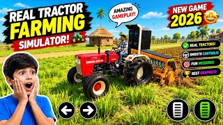 🔥 Tractor Farming Adventure Game 🚜 | Big Tractor Working in Farm 🌾 | Kids Gameplay India 2026 screenshot 5
