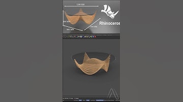 Rhino Tutorial Wavy Coffee Table #Rhino3D #RhinoTutorial #CoffeeTable #FurnitureDesign #3DModeling