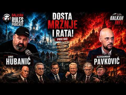 Balkan Rules Podcast Ep.365 - Aleksandar Pavković - DOSTA MRŽNJE I RATA! Prvi dio