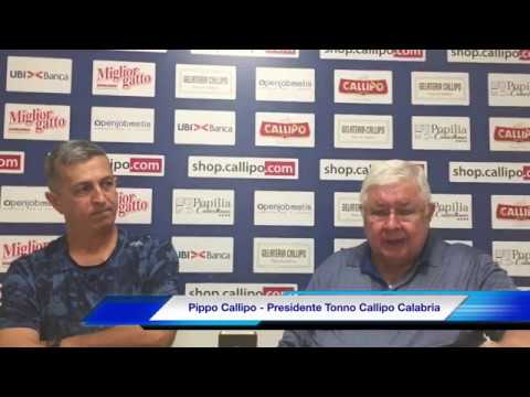 #SuperLega, #day1, Pippo Callipo: "C'è voglia di fare gruppo, di fare squadra"