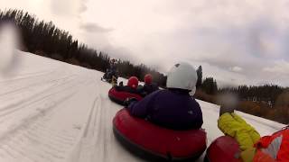 Winter Park Wipeout Snow Tubing is EPIC!