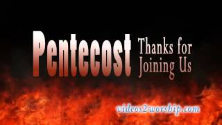 Pentecost Welcome Title Background
