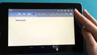 Nexus 7- kingsoft office screenshot 4