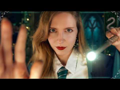 ASMR 🐍 Your SLYTHERIN ENEMY tries to SAVE YOU 🖤 but she's hiding something…【Dark Fantasy RP】