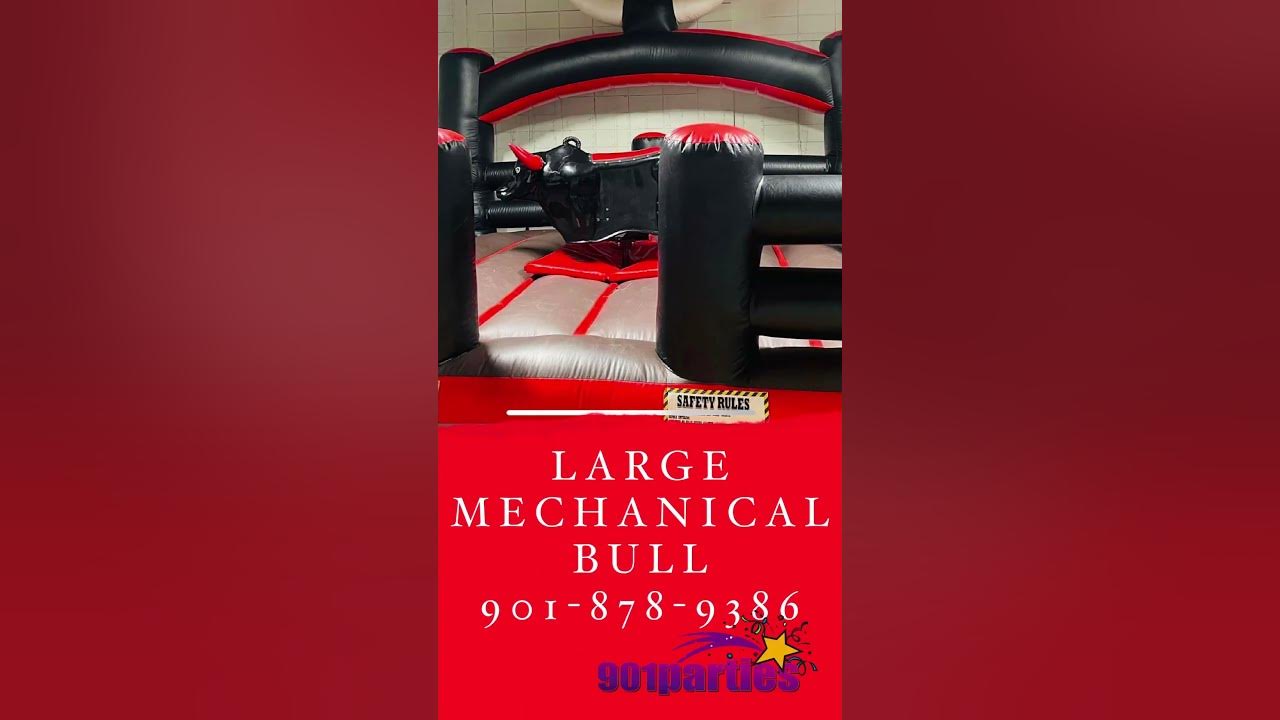 901PARTIES MECHANICAL BULL RENTAL MEMPHIS, TN YouTube