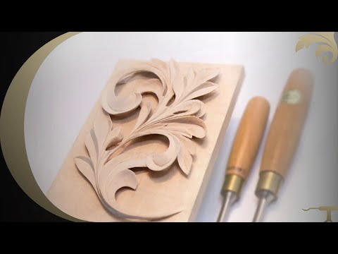 Carving Greek Style Acanthus Leaf - WOOD CARVING SCHOOL