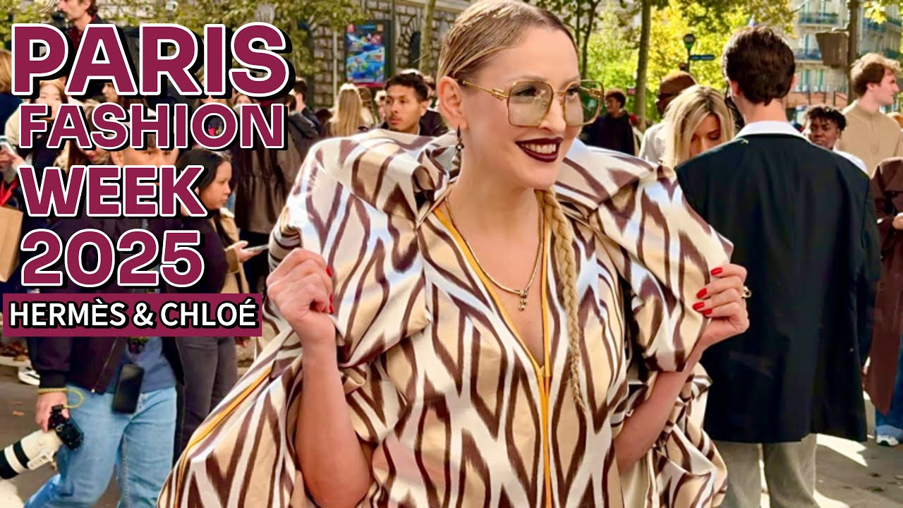 Paris Fashion Week 2025/26 ✨ | Hermès & Chloé Haute Couture Highlights in 4K