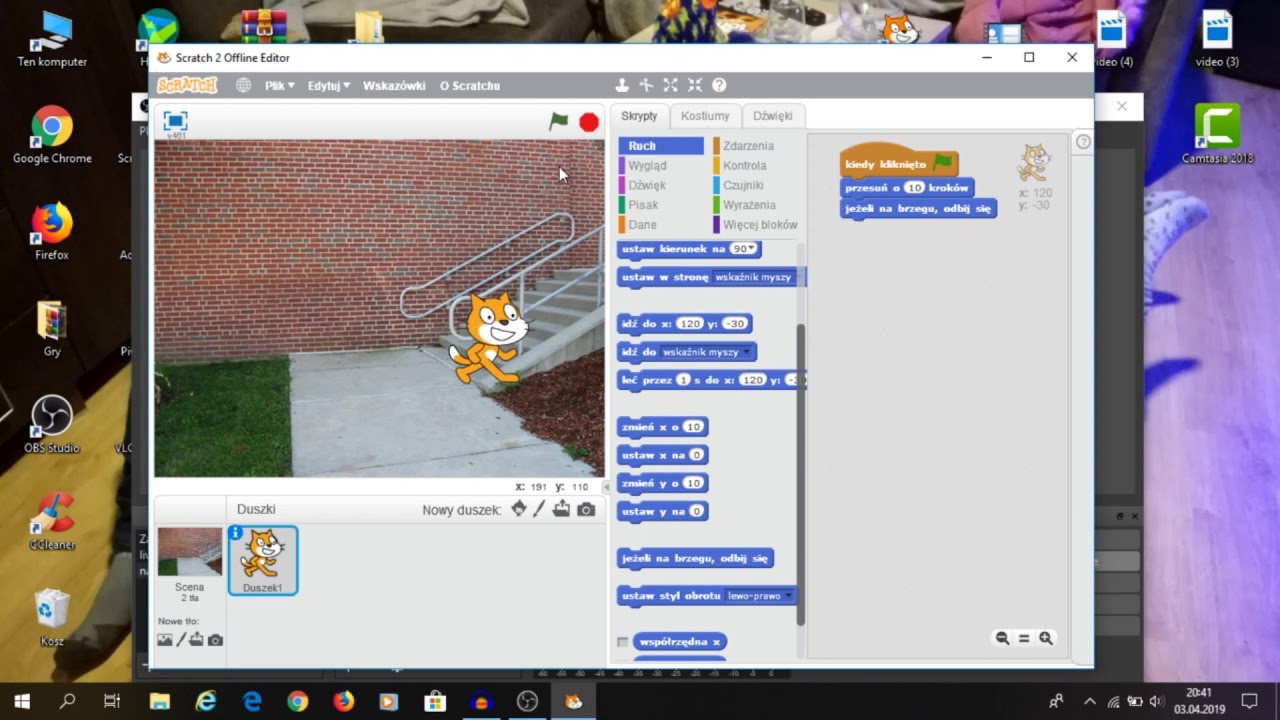 Poradnik jak Używać scratch 2 - YouTube