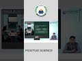 WHAT IS ECONOMIC POSITIVE SCIENCE