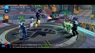 Marvel Strike Force DD5 node 10 cosmic. Almost through wave 2