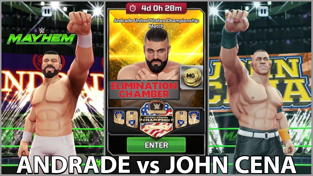 EC20 ` Andrade Vs John Cena ` WWE Mayhem