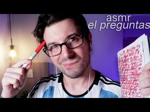 asmr PREGUNTANDOTE COSAS personales PARA DORMIRTE