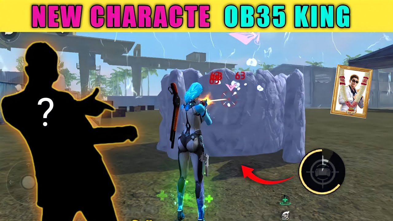 Free Fire New Character Ability Test || OB35  New Character In Free Fire || New Character Cbility