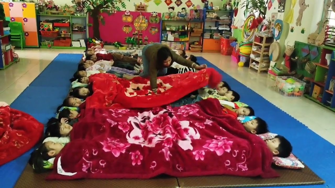 Hoạt động ăn ngủ của trẻ 5 tuổi