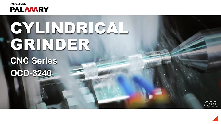 PALMARY ▶ CNC Cylindrical Grinder OCD-3240 with gantry type auto loading / unload device