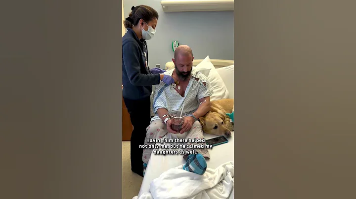 My dog stayed with me in the hospital! - DayDayNews