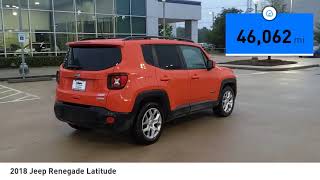 2018 Jeep Renegade Jersey Village TX P2570