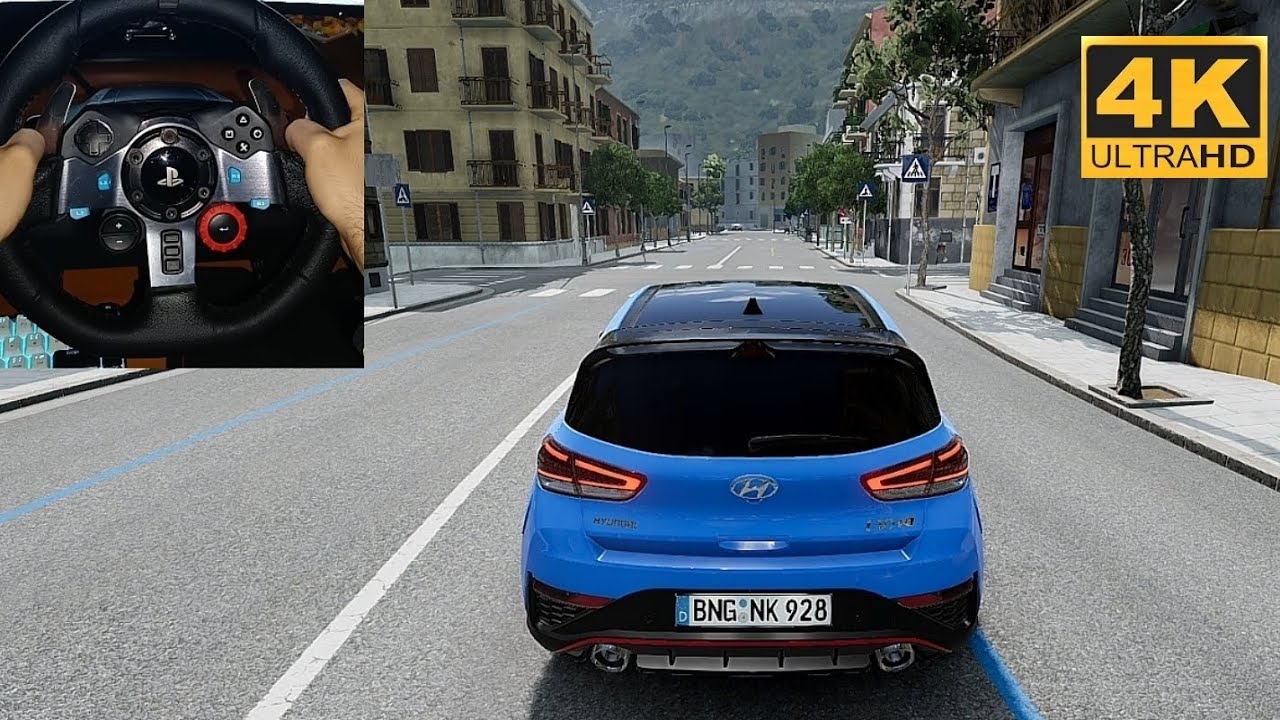 Hyundai i30N BeamNG.drive | Realistic Driving & Ultra Realistic Crashes [4K Gameplay]