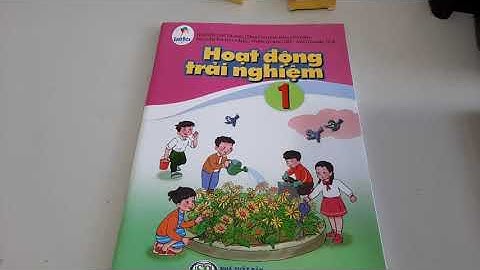 Hoạt động trải nghiệm lớp 1 cánh diều | Cô Ánh tiểu học