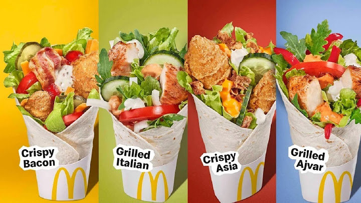 Nové WRAPY od McDonald's! Tak na TOHLE jsme čekali?!