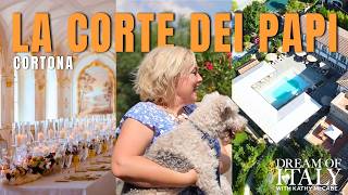Where to Stay in Cortona: La Corte dei Papi with Kathy McCabe of Dream of Italy #tuscany