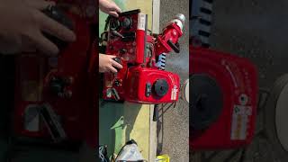 トーハツ　消防ポンプ　V25B セルモーター　確認用