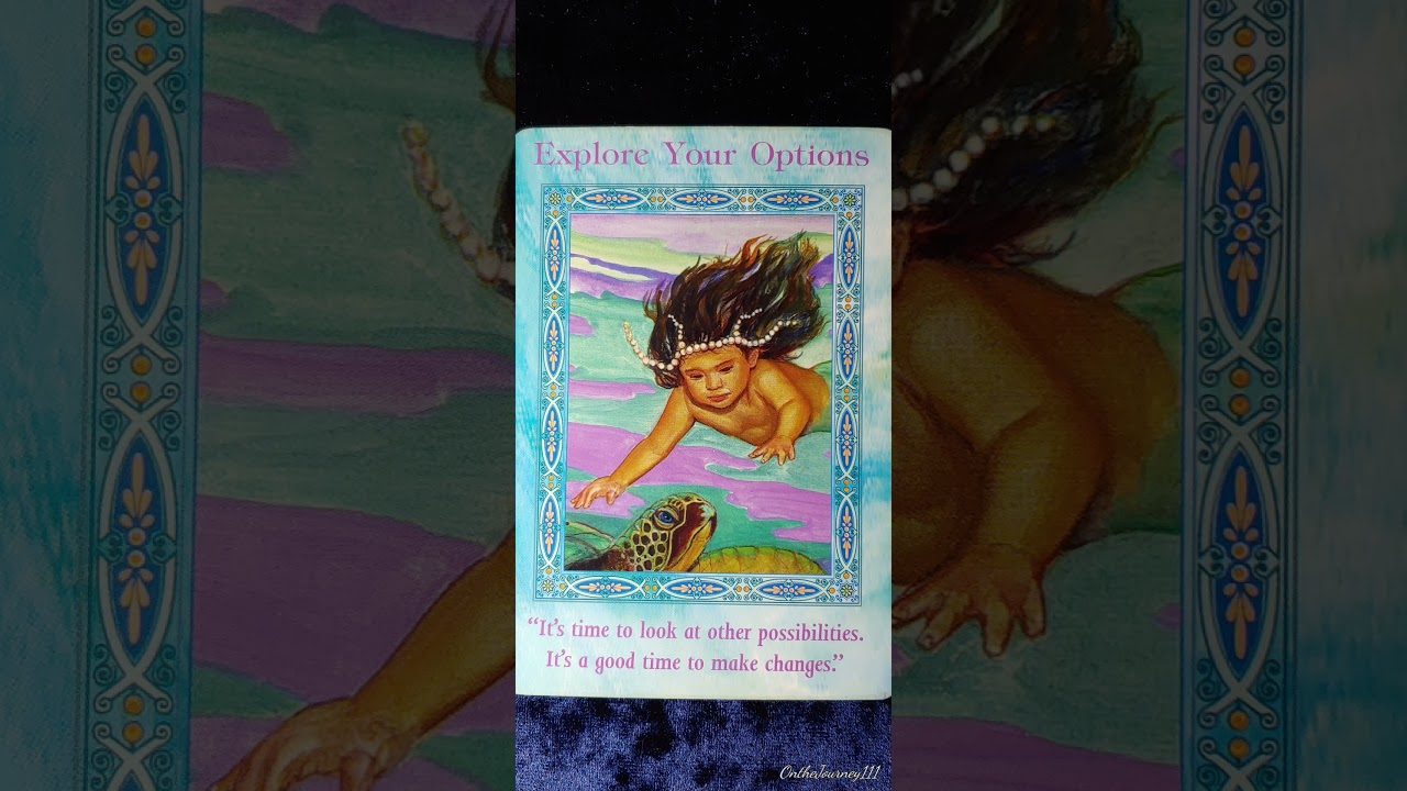 Explore your Options 🐚 Magical Mermaids and Dolphins Oracle card meaning