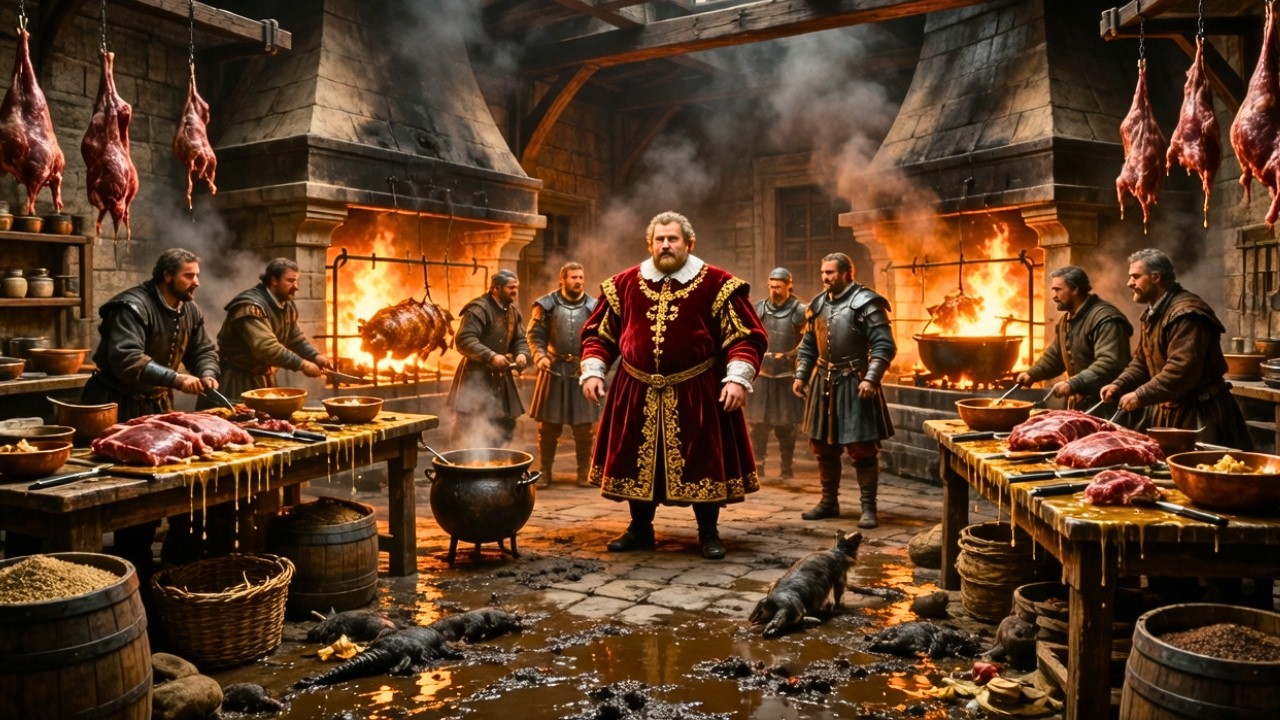 1530: Rotten Meat and Stinking Kitchens – The Food of Henry VIII’s Court