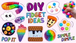 10 DIY FIDGET IDEAS - Let the Fun Begin #fidget