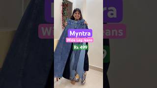 Myntra Wide Leg Jeans For All