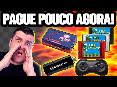 SE PERDER, DEU MOLE! BLACK FRIDAY RETROGAME DE VERDADE com ITENS MUITO BONS E BARATOS!