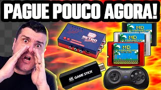 SE PERDER, DEU MOLE! BLACK FRIDAY RETROGAME DE VERDADE com ITENS MUITO BONS E BARATOS!