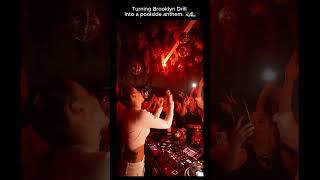 Turning Brooklyn Drill into a poolside anthem  💫 #deephousefamily #organichouse #afrohouse #