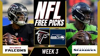 FALCONS vs SEAHAWKS NFL Picks and Predictions Week 3 NFL Free Picks Today
