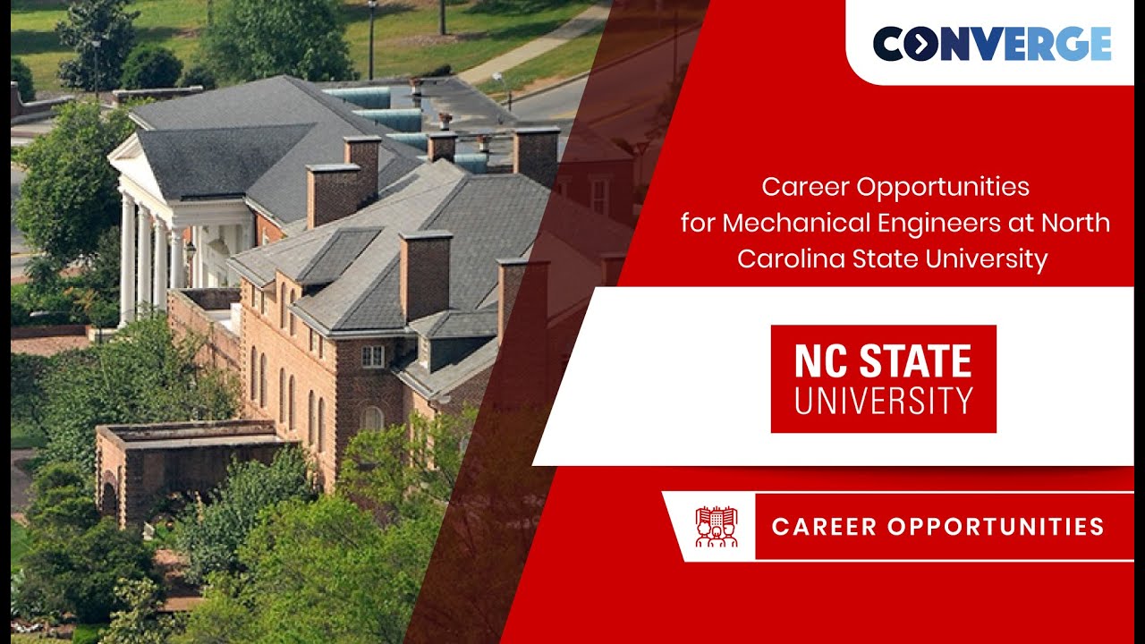 Career Opportunities for Mechanical Engineers at North Carolina State University | NCSU