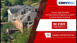 Career Opportunities for Mechanical Engineers at North Carolina State University | NCSU