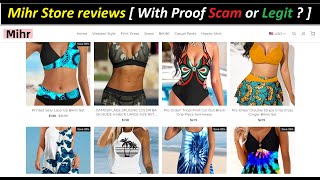 Mihr reviews [ With Proof Scam or Legit ? ] Mihr ! Mihr Store Reviews ! Mihr.Store reviews