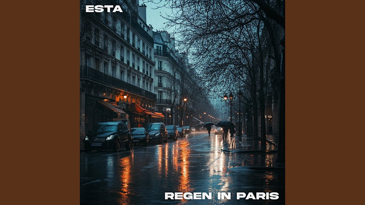 Regen in Paris (losing my mind)