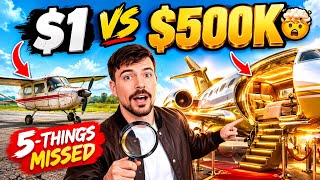 5 Hidden Details in the $1 vs $500,000 Plane Ticket Experiment