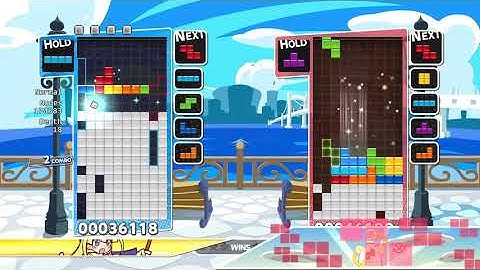 Cold Clear vs Zetris #80 - Puyo Puyo Tetris AI vs AI