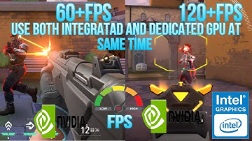 🚀Use Both Integrated & Dedicated Graphics at same time for Dual monitor & Performance